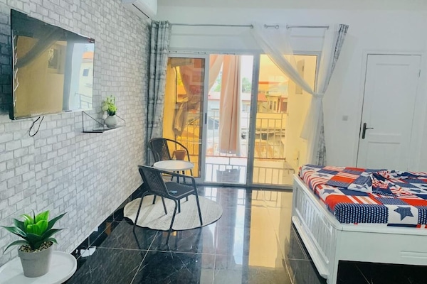 Superior Apartment, City View | Soundproofing, iron/ironing board (on request), WiFi (free)