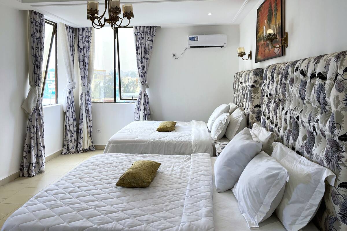 Deluxe Apartment, Balcony, City View | Iron/ironing board, free WiFi