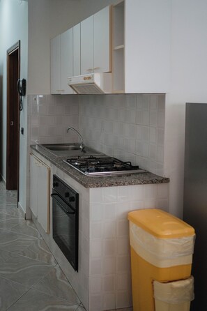 Standard-Apartment, Stadtblick | Eigene Küche | Großer Kühlschrank, Ofen, Herdplatte, Kochgeschirr/Geschirr/Besteck