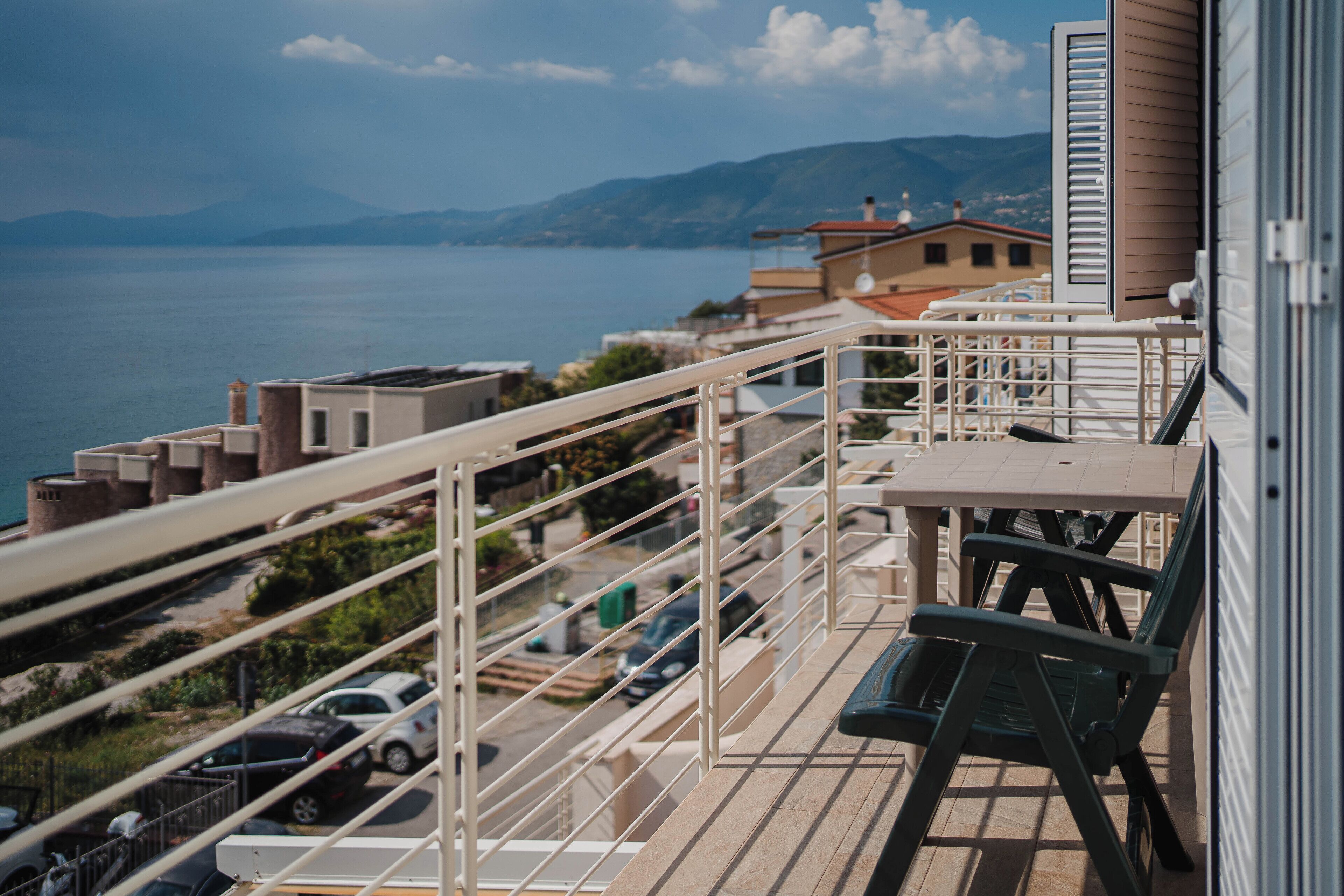 Apartment, Balcony, Sea View | Terrace/patio