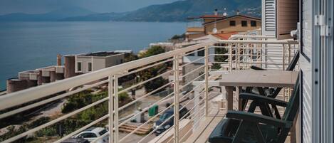Apartment, Balcony, Sea View | Terrace/patio