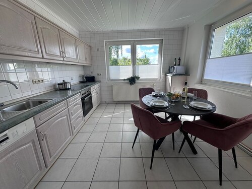 Ferienhaus Eickhof mit Kamin, Billard, Tischtennis, Kicker und gratis W-Lan -