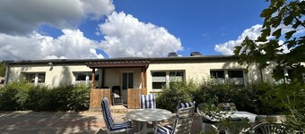 Vacation home Eickhof with fireplace, billiards, table tennis, table football and free W-Lan -