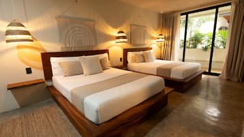 Free WiFi, bed sheets