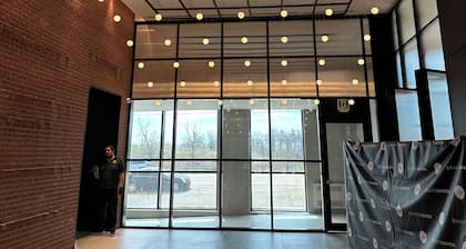 A beautiful view and brand new building