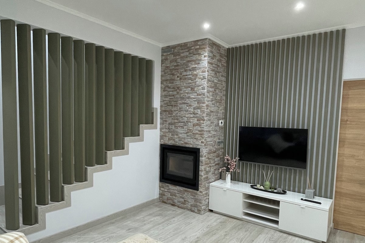 Casa Deluxe, vista a la montaña | Insonorización, cunas gratuitas, wifi gratis y ropa de cama