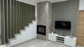 Deluxe huis, uitzicht op bergen | Geluiddichte muren, gratis babybedden, gratis wifi, beddengoed