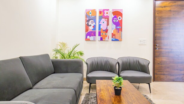Studio, City View | Living area - Housr Sector 43 Near One Horizon Centre (Gurugram)