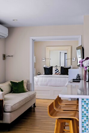 1 makuuhuone, silitysrauta/-lauta, ilmainen Wi-Fi, vuodevaatteet