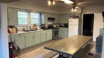 Microwave, oven, stovetop