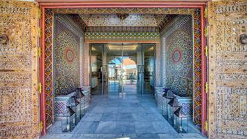 Entrée de l’hébergement