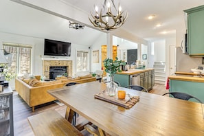 Interior - Steps to Jack Frost Ski Resort: Townhome w/ Decks (White Haven)