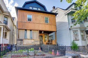 Fassade der Unterkunft