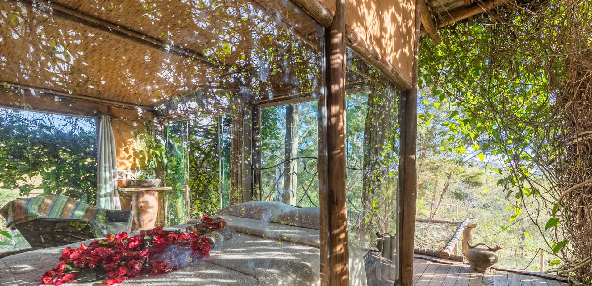 Enceinte de l’hébergement