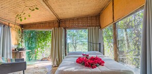 1 soverom og sengetøy