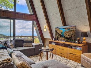 TV, fireplace, video games, books