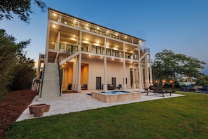Exterior - Luxury Home w/ Private Dock, Pool, Firepits & Balconies (Gulf Breeze)