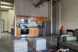 TV, foosball, offices