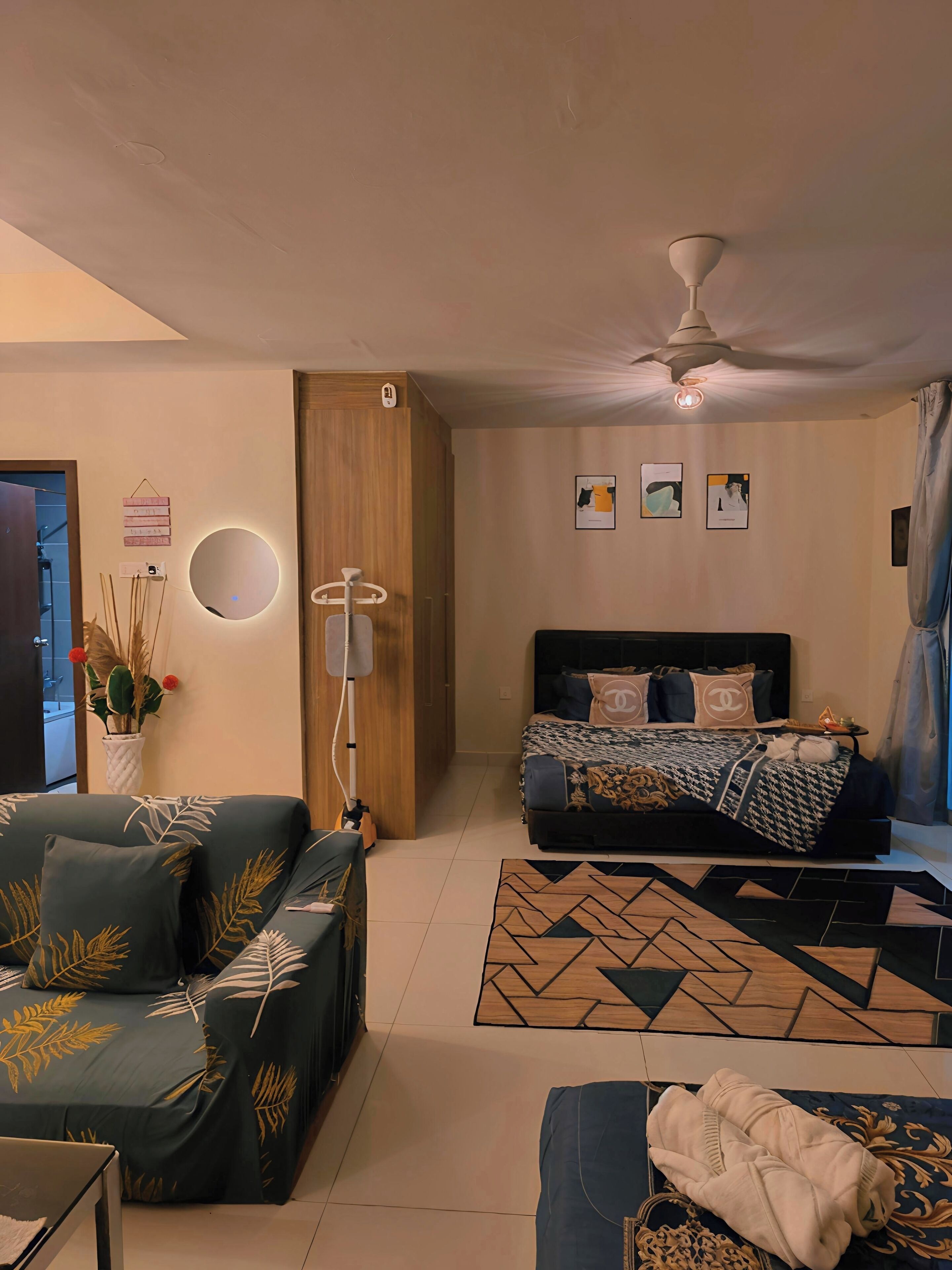 1 Schlafzimmer, Bügeleisen/Bügelbrett, kostenloses WLAN, Bettwäsche