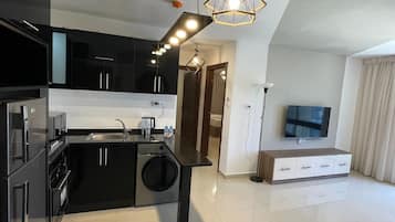 Apartment, 2 Schlafzimmer, barrierefrei, Raucher | Eigene Küche