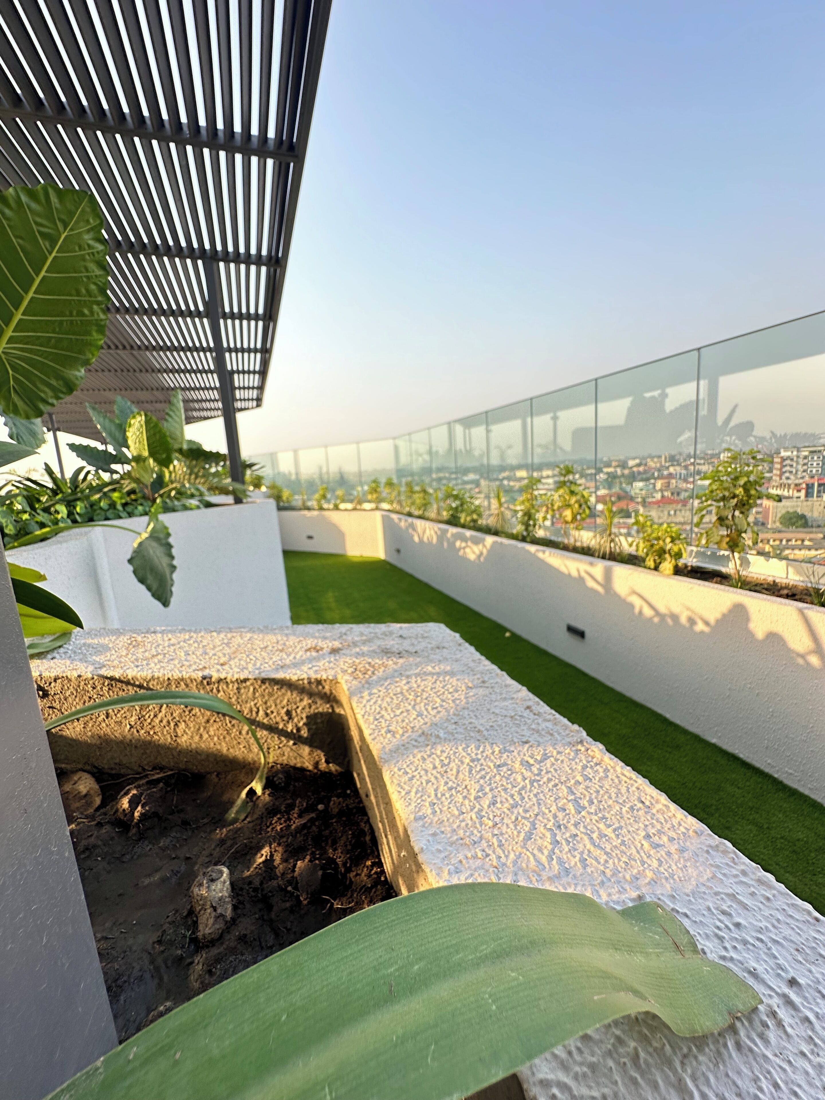 Rooftop terrace