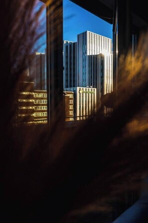 Blick von der Unterkunft