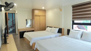 Deluxe Quadruple Room, Balcony, Mountain View | Free WiFi