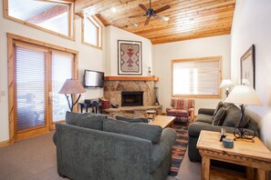 Condo, 1 Bedroom | Living area | Smart TV - Trail's End Lodge at Deer Valley Resort - One Bedroom Residence with Spa #305 1 Condo (Park City)