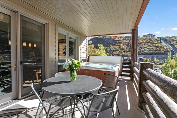 Condo, 2 Bedrooms | Outdoor dining - Trail's End Lodge at Deer Valley Resort - Two Bedroom Residence with Spa #201 2 Condo (Park City)