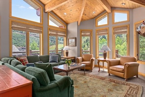 Condo, 4 Bedrooms | Living area