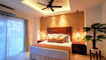 1 soverom, strykejern/-brett, reiseseng for barn og wi-fi