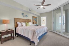 2 bedrooms, desk, iron/ironing board, travel cot - Beach Colony West 10E Gulf Front 2BR w/ Beach Chair Service & WINTER RATES (Navarre)