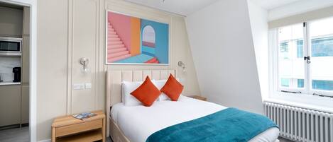 1 slaapkamer, een strijkplank/strijkijzer, wifi