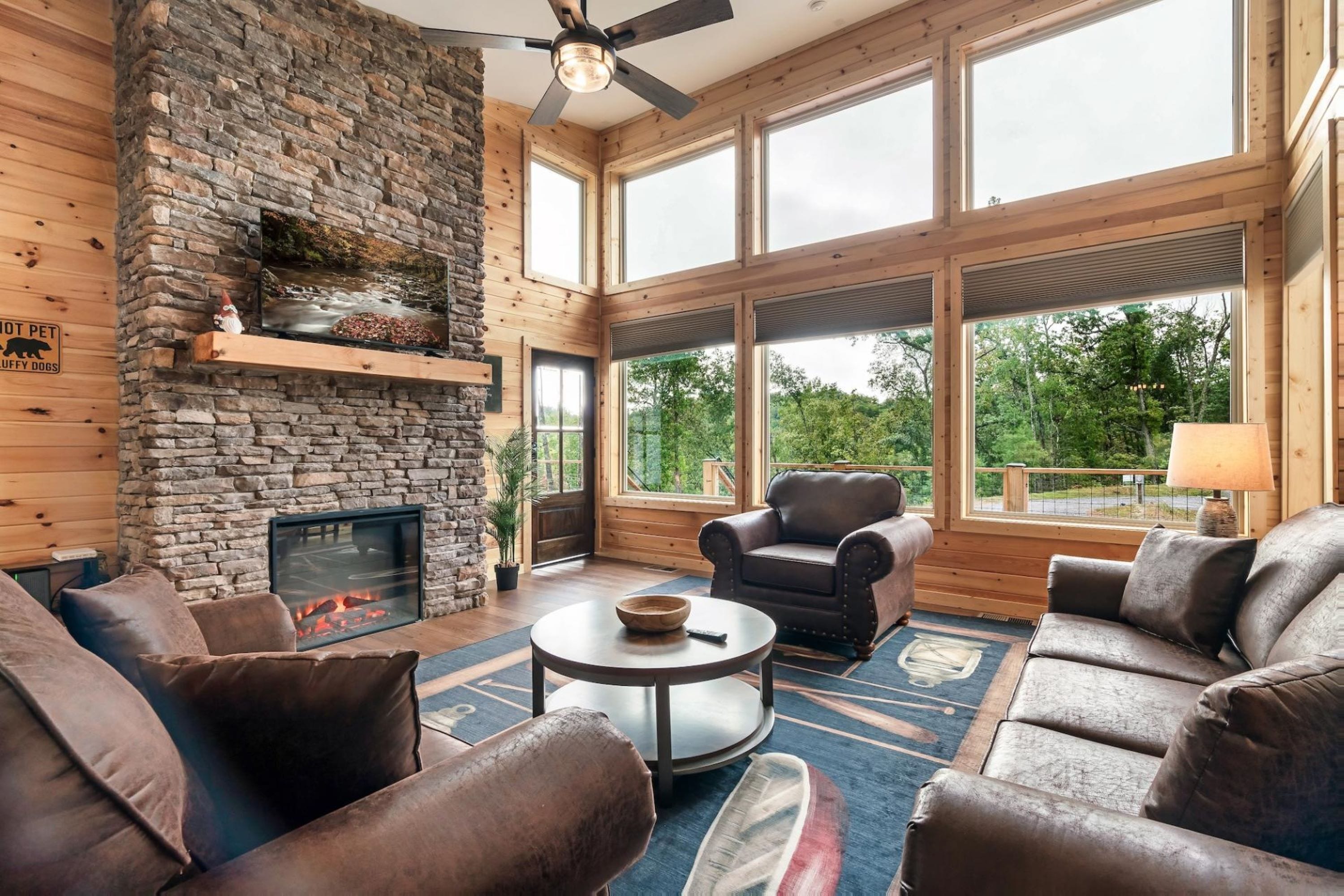 スマートテレビ、暖炉、テレビゲーム