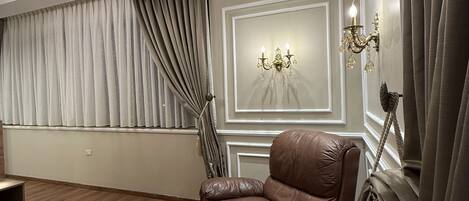 Appartement, 1 chambre, accessible aux personnes à mobilité réduite, fumeur | Salle de séjour