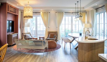 Japanese-style Villa, Garden View | Living area