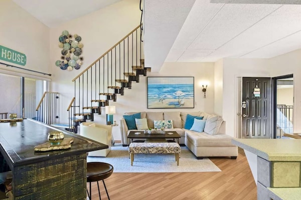 Open-concept living room