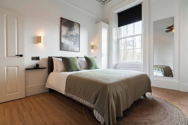 1 bedroom, iron/ironing board, travel crib, free WiFi