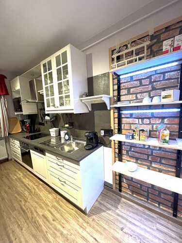 Vacation apartment 90 m², 2 bedrooms (6 beds in total), 1 living room near Vilstalradweg