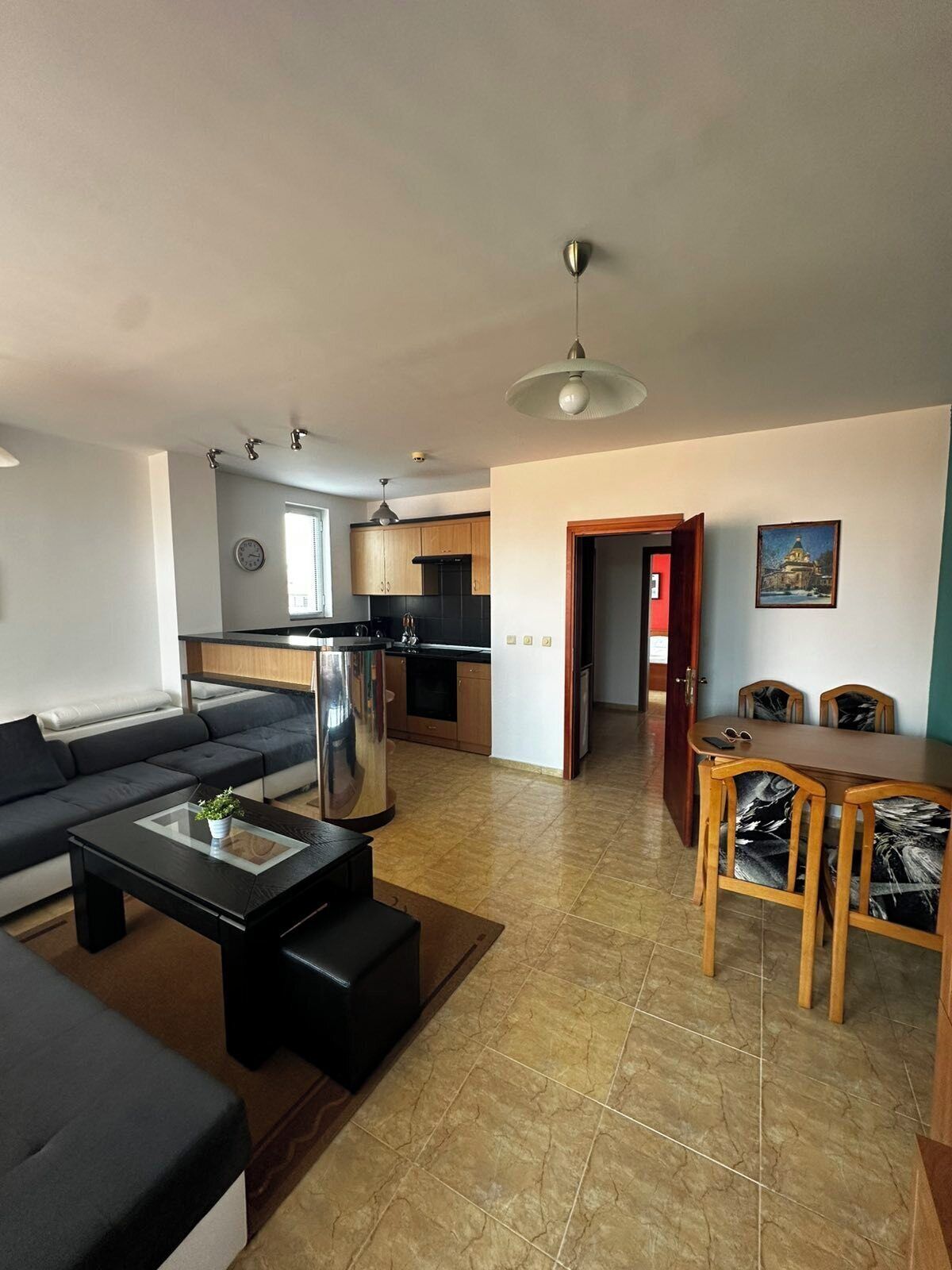 Standard-Apartment, 1 Schlafzimmer, Balkon, Meerblick | Wohnbereich