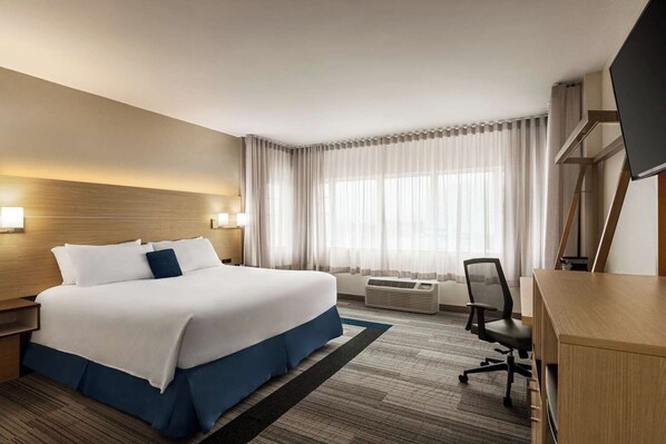 1 slaapkamer, een strijkplank/strijkijzer, gratis wifi, beddengoed