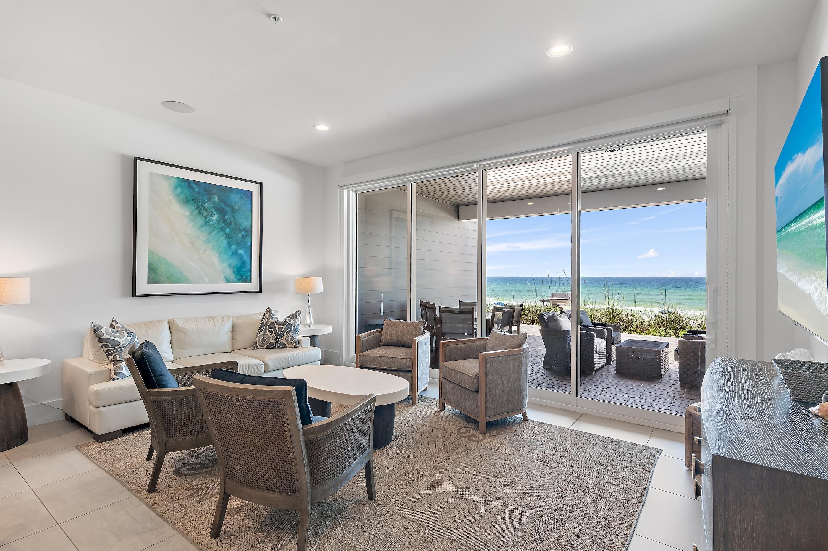 Casa, várias camas (Henderson Beach Villa #2) | Área de estar