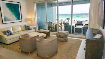 Casa, várias camas (Henderson Beach Villa #2) | Área de estar