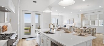 High-End Beachfront Home w/ Private Pool & Big Water Views!