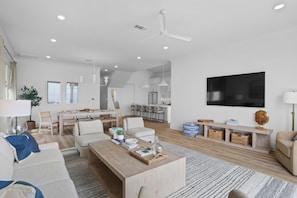 Living area - High-End Beachfront Home w/ Private Pool & Big Water Views! (Pass Christian)