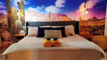 3 bedrooms, iron/ironing board, travel crib, WiFi