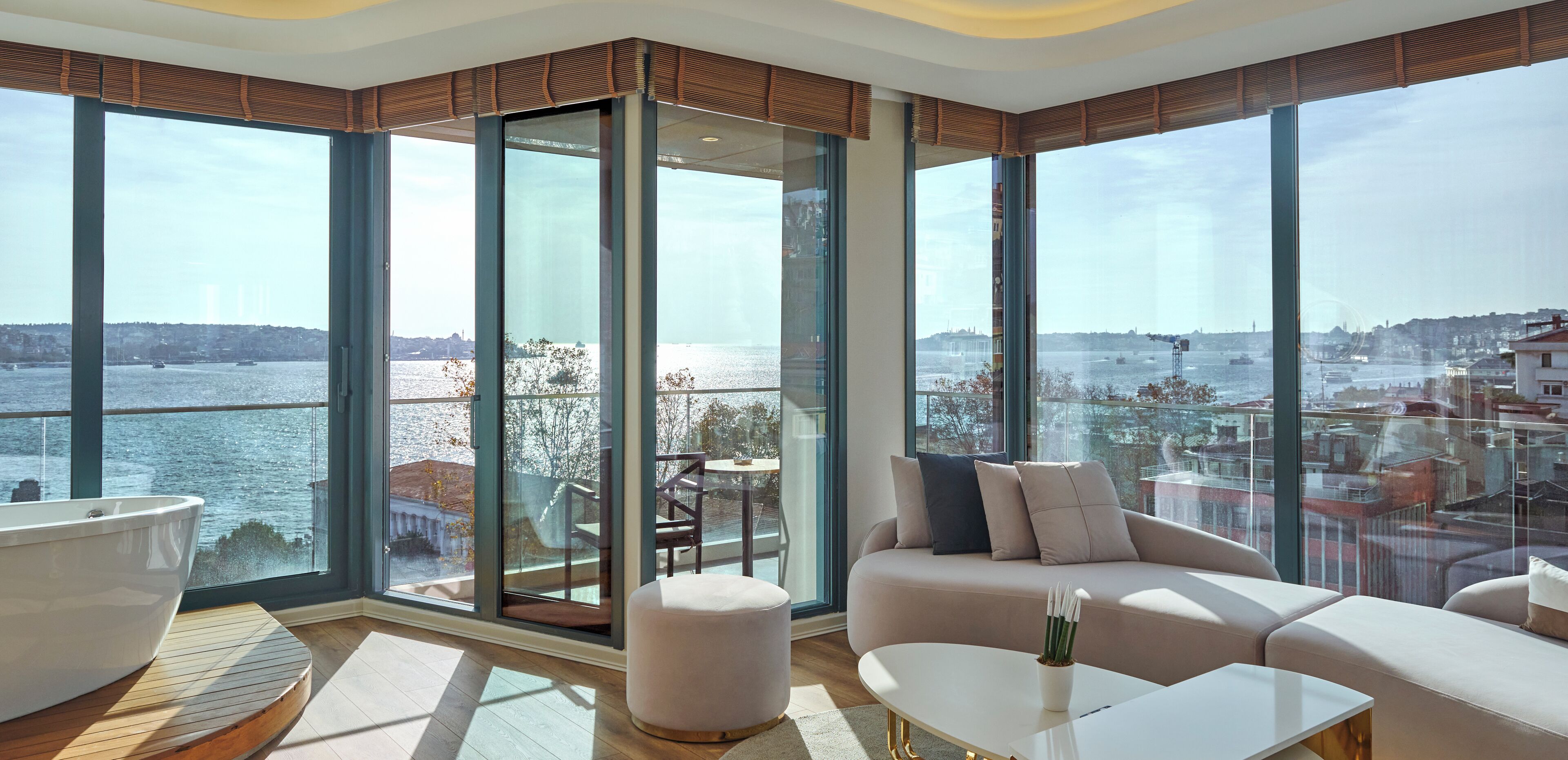 Marmara Suite Bosphorus View | Minibar, iron/ironing board, free WiFi, bed sheets