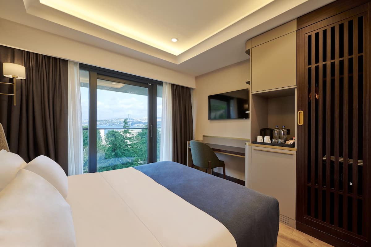 Deluxe-Zimmer, eingeschränkter Meerblick