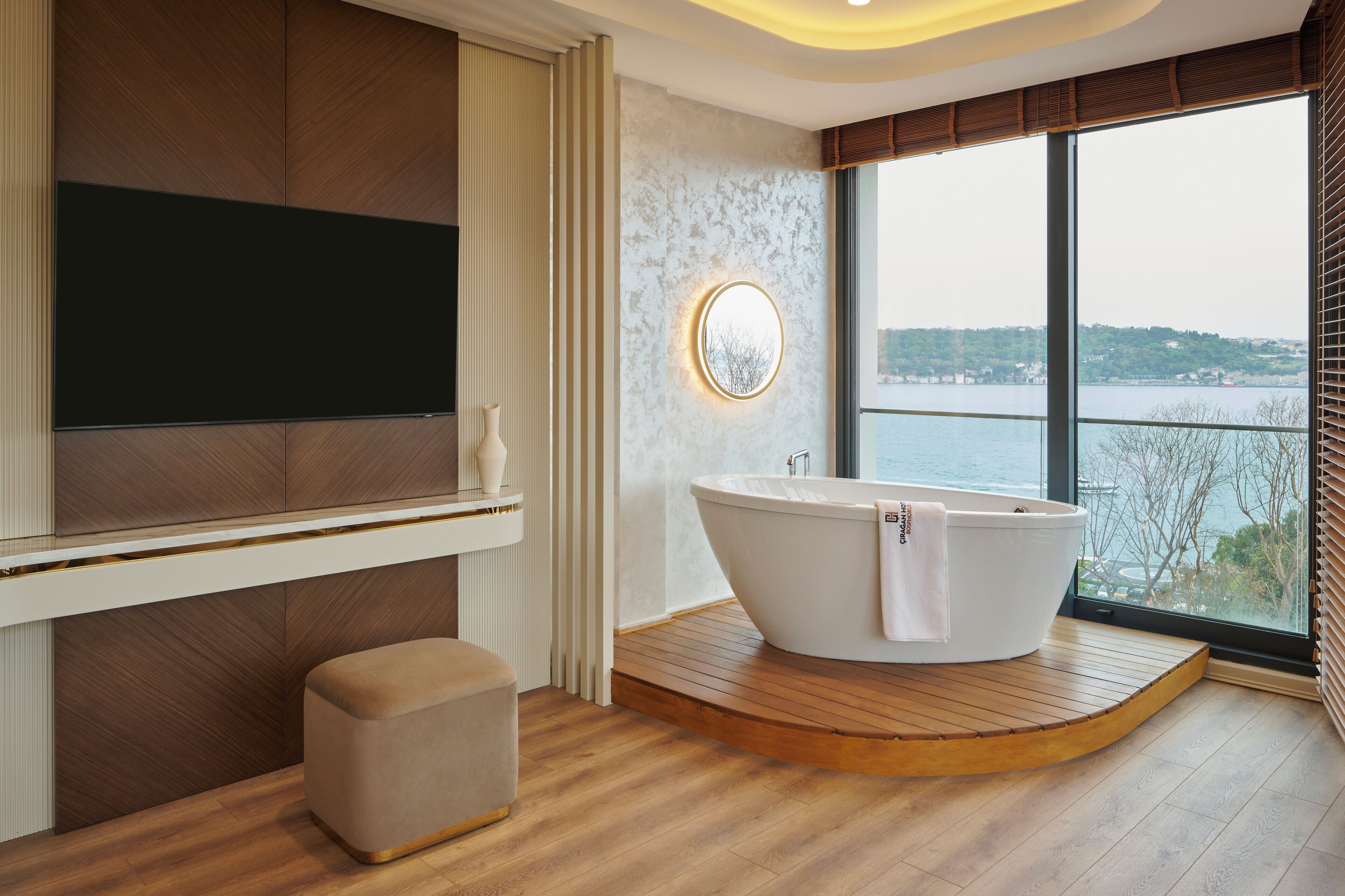 Istanbul Suite, Bosphorus View | Minibar, iron/ironing board, free WiFi, bed sheets