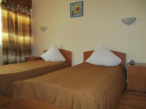 Wi-Fi de cortesia, roupa de cama